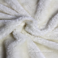 Mantenha o tecido de lã micro-polar de textura fina quente